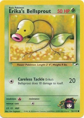 Erika's Bellsprout (076/132) [Gym Heroes] Unlimited - Common