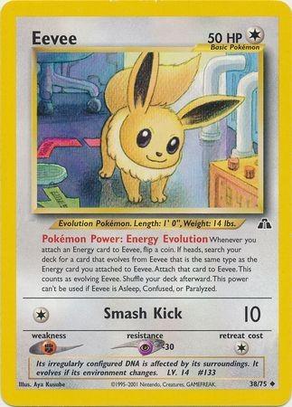 Eevee (038/75) [Neo Discovery] Unlimited - Uncommon