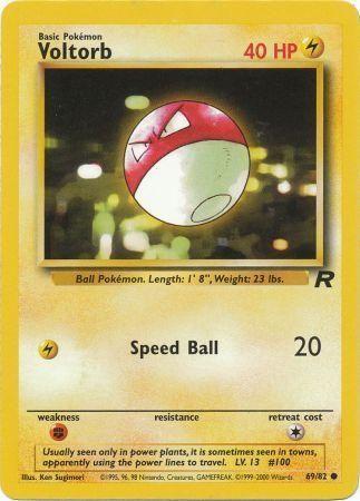 Voltorb (069/82) [Team Rocket] Unlimited - Common