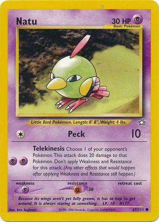 Natu 067  - Unlimited Neo Genesis - Common