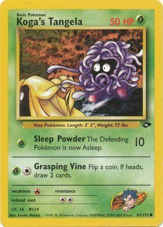 Koga's Tangela (081/132) [Gym Challenge] Unlimited - Common