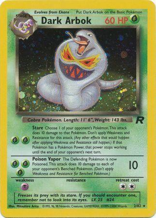 Dark Arbok (002/82) [Team Rocket] Unlimited Holofoil - Holo Rare