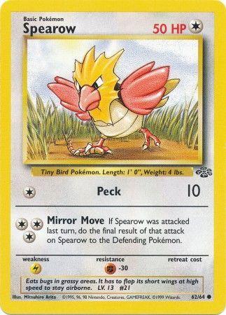 Spearow (062/64) [Jungle] Unlimited - Common