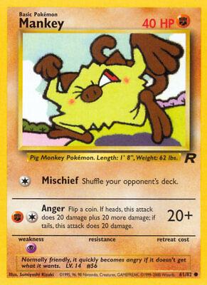 Mankey 061  - Unlimited Team Rocket - Common