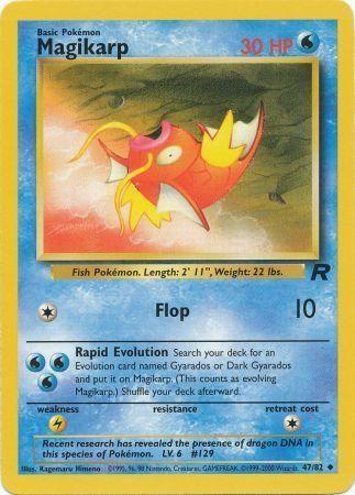Magikarp 047  - Unlimited Team Rocket - Uncommon