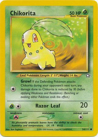 Chikorita (054/111) [Neo Genesis] Unlimited - Common