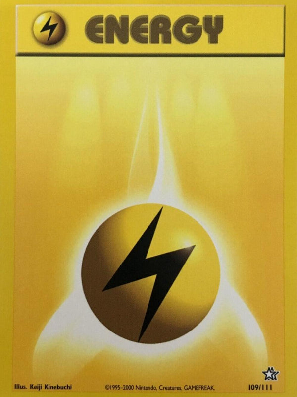 Lightning Energy 109  - Unlimited Neo Genesis - Common