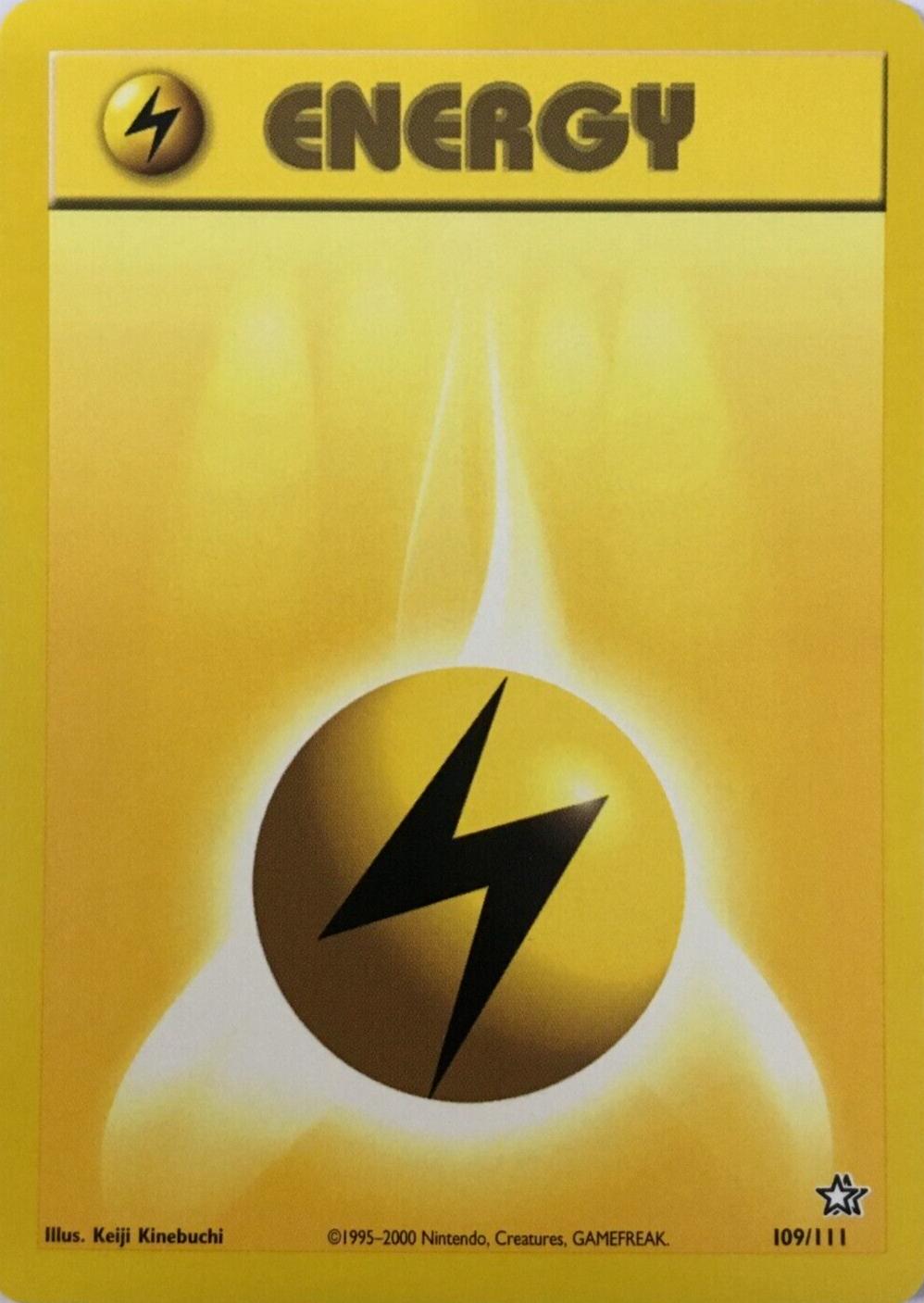 Lightning Energy 109  - Unlimited Neo Genesis - Common