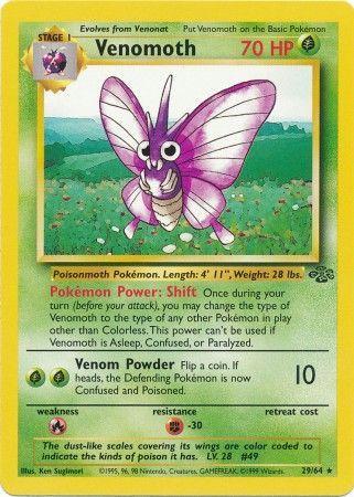Venomoth (029/64) [Jungle] Unlimited - Rare