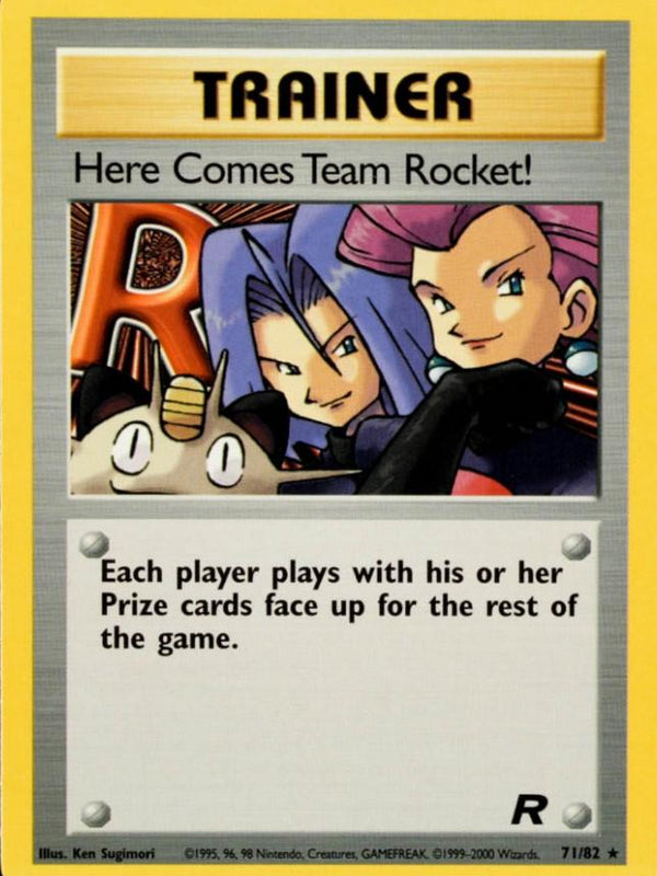 Here Comes Team Rocket! (071/82) [Team Rocket] Unlimited - Rare