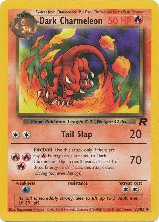 Dark Charmeleon (032/82) [Team Rocket] Unlimited - Uncommon