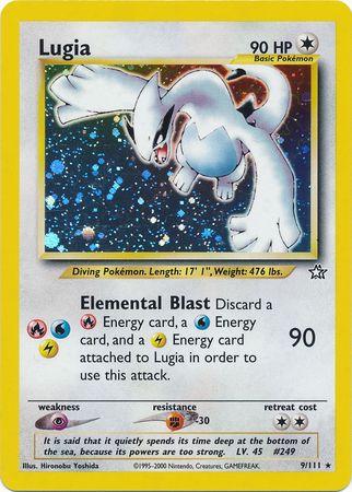 Lugia/111  - Unlimited Holofoil Neo Genesis - Holo Rare