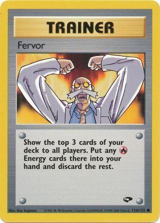 Fervor (124/132) [Gym Challenge] Unlimited - Common