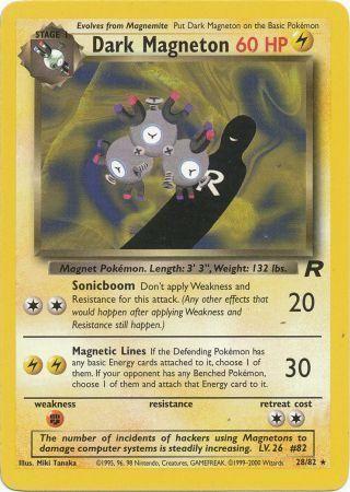 Dark Magneton (028/82) [Team Rocket] Unlimited - Rare