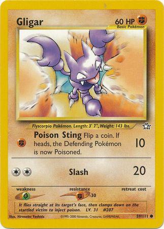 Gligar (059/111) [Neo Genesis] Unlimited - Common