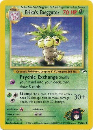 Erika's Exeggutor (044/132) [Gym Heroes] Unlimited - Uncommon