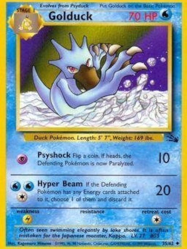 Golduck (035/62) [Fossil] Unlimited - Uncommon