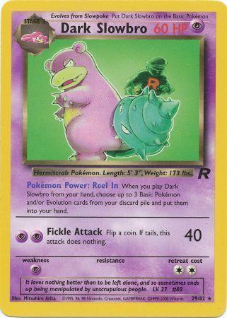 Dark Slowbro (029/82) [Team Rocket] Unlimited - Rare