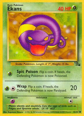 Ekans (046/62) [Fossil] Unlimited - Common