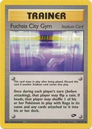 Fuchsia City Gym (114/132) [Gym Challenge] Unlimited - Uncommon