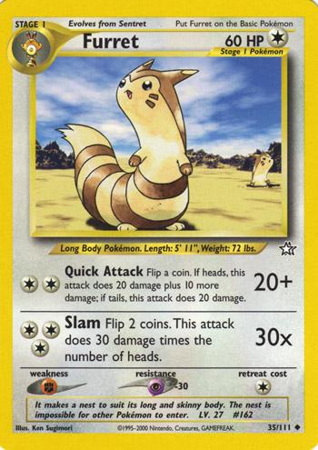 Furret (035/111) [Neo Genesis] Unlimited - Uncommon