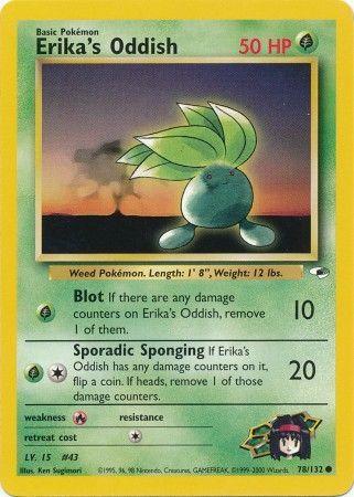 Erika's Oddish (078/132) [Gym Heroes] Unlimited - Common