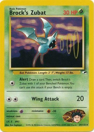 Brock's Zubat (024/132) [Gym Heroes] Unlimited - Rare