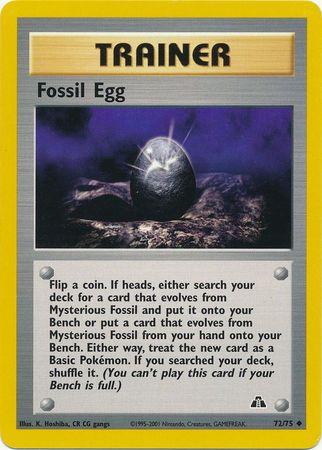 Fossil Egg (072/75) [Neo Discovery] Unlimited - Uncommon
