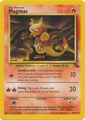 Magmar 039  - Unlimited Fossil - Uncommon