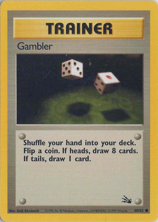 Gambler 060  - Unlimited Fossil - Common