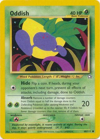 Oddish 068  - Unlimited Neo Genesis - Common