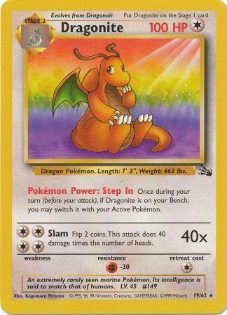 Dragonite (019/62) [Fossil] Unlimited - Rare