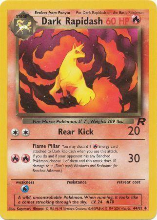 Dark Rapidash (044/82) [Team Rocket] Unlimited - Uncommon