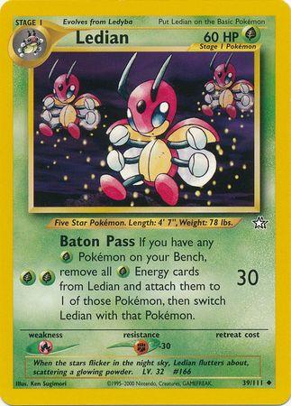Ledian 039  - Unlimited Neo Genesis - Uncommon