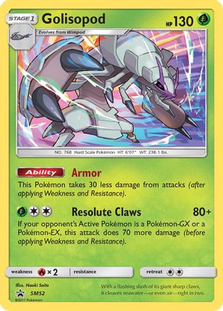 Golisopod (SM52/248) [SM Promos] Holofoil - Promo