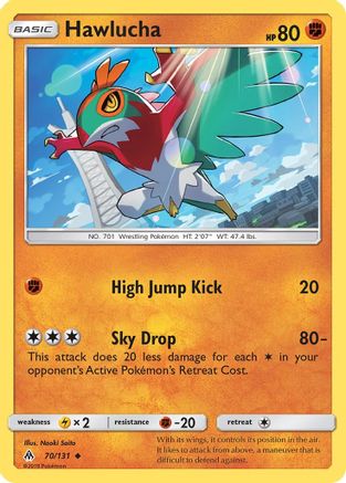Hawlucha (070/131) [SM  Forbidden Light] Normal - Uncommon
