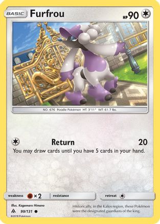Furfrou (099/131) [SM  Forbidden Light] Normal - Common