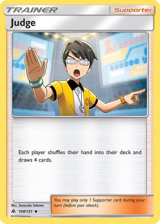 Judge (108/131) [SM  Forbidden Light] Normal - Uncommon