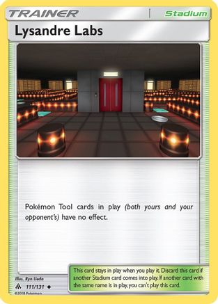 Lysandre Labs 111/131  SM  Forbidden Light - Uncommon