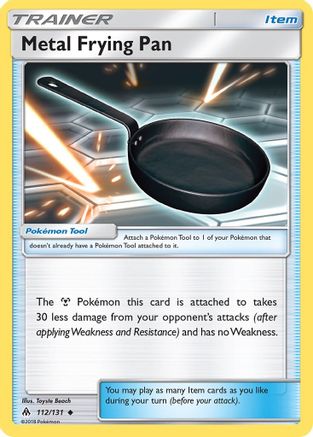 Metal Frying Pan 112/131  SM  Forbidden Light - Uncommon