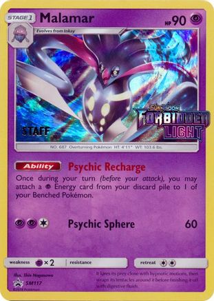 Malamar - SM117 (Prerelease) [Staff]  - Holofoil SM Promos - Promo