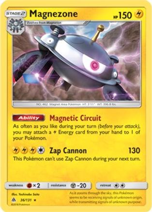 Magnezone - 36/131 (Prerelease Kit Exclusive)/131  Deck Exclusives - Rare