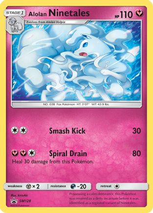 Alolan Ninetales - SM128 (SM128/248) [SM Promos] Normal - Promo