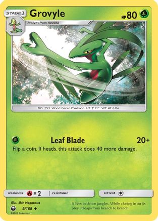 Grovyle (009/168) [SM  Celestial Storm] Normal - Uncommon