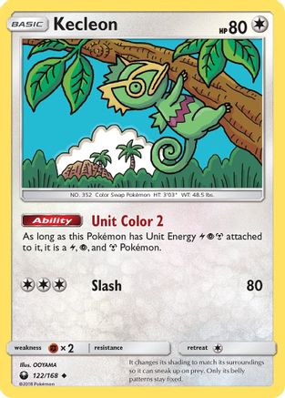 Kecleon (122/168) [SM  Celestial Storm] Normal - Uncommon