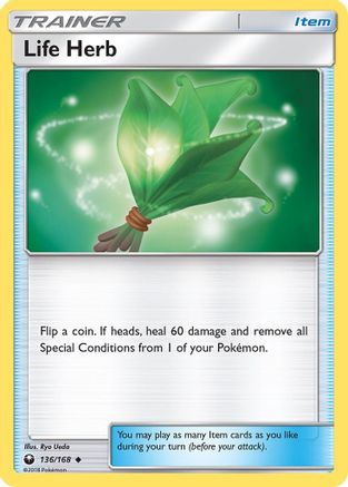 Life Herb 136  - Reverse Holofoil SM  Celestial Storm - Uncommon