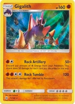 Gigalith (Cosmos Holo) (71/149) [Blister Exclusives] Holofoil - Promo