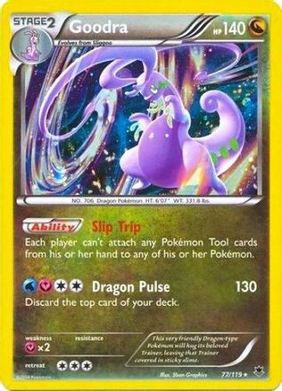 Goodra (Cosmos Holo) (77/119) [Blister Exclusives] Holofoil - Promo