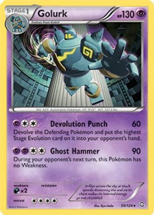 Golurk (EX Dragons Exalted) (59/124) [Deck Exclusives] Normal - Rare