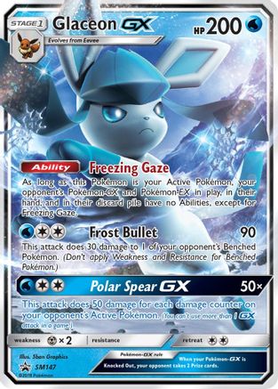 Glaceon GX (SM147/248) [SM Promos] Holofoil - Promo
